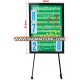 Scaffolding foldable soccer magnetic tactics board