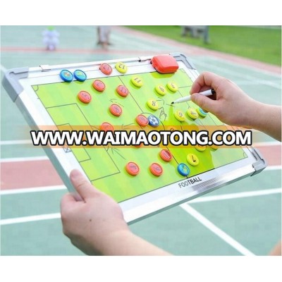 aluminum soccer hand write manul magnetic tactics board