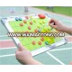 aluminum soccer hand write manul magnetic tactics board